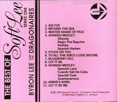 THE BEST OF SOFT LEE /BYRON LEE CD 

THE BEST OF SOFT LEE /BYRON LEE CD: available at Sam's Caribbean Marketplace, the Caribbean Superstore for the widest variety of Caribbean food, CDs, DVDs, and Jamaican Black Castor Oil (JBCO). 